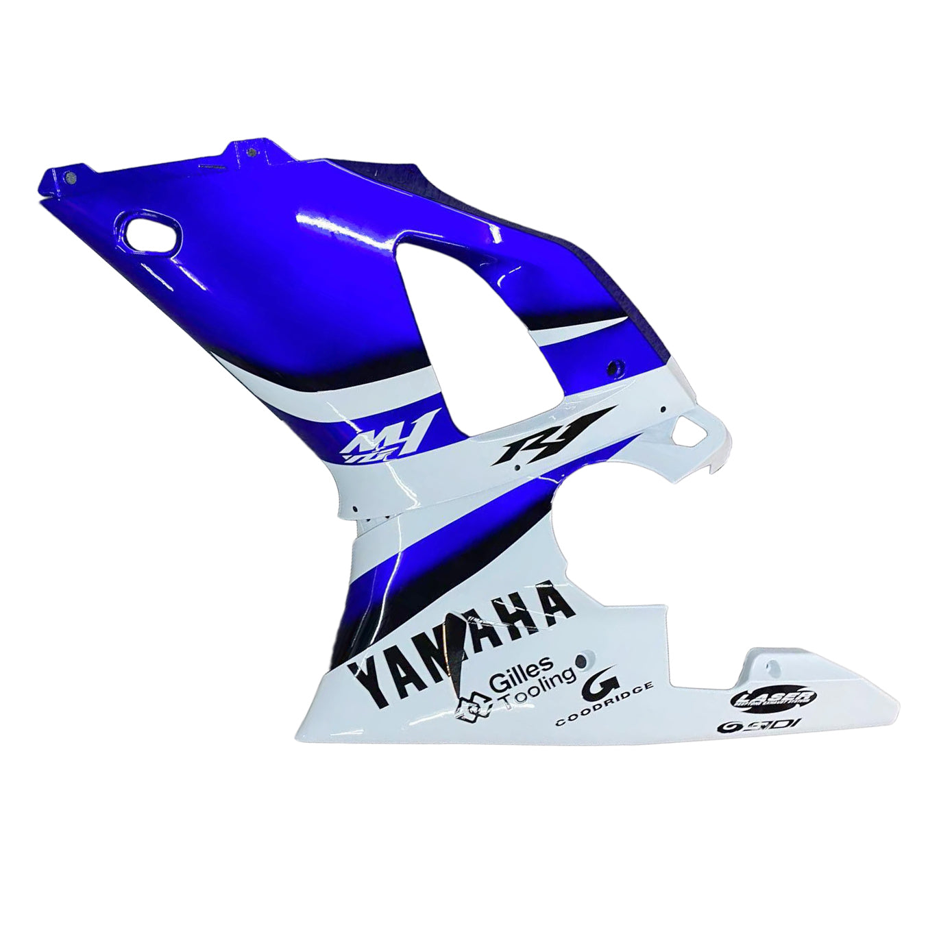 Carene 2000-2001 Yamaha YZF-R1 Blue &amp; White R1 Generico