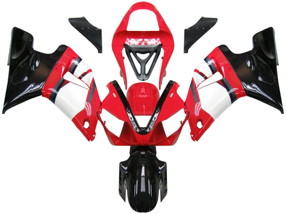 Carene 2000-2001 Yamaha YZF-R1 Rosso Bianco Nero R1 Racing Generico
