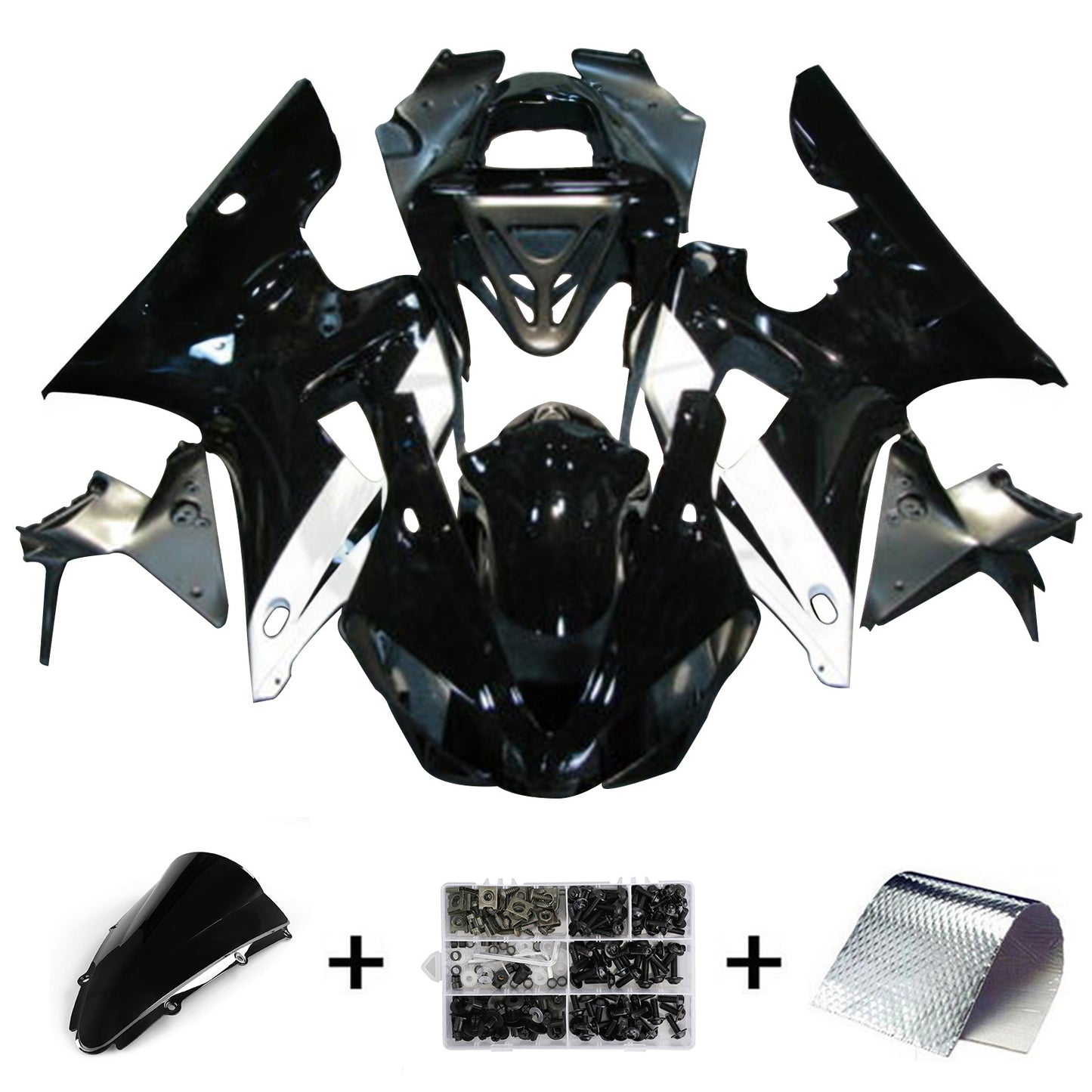 Kit Carena Carrozzeria Per Yamaha YZFR1 YZF R1 2000-2001 Generico