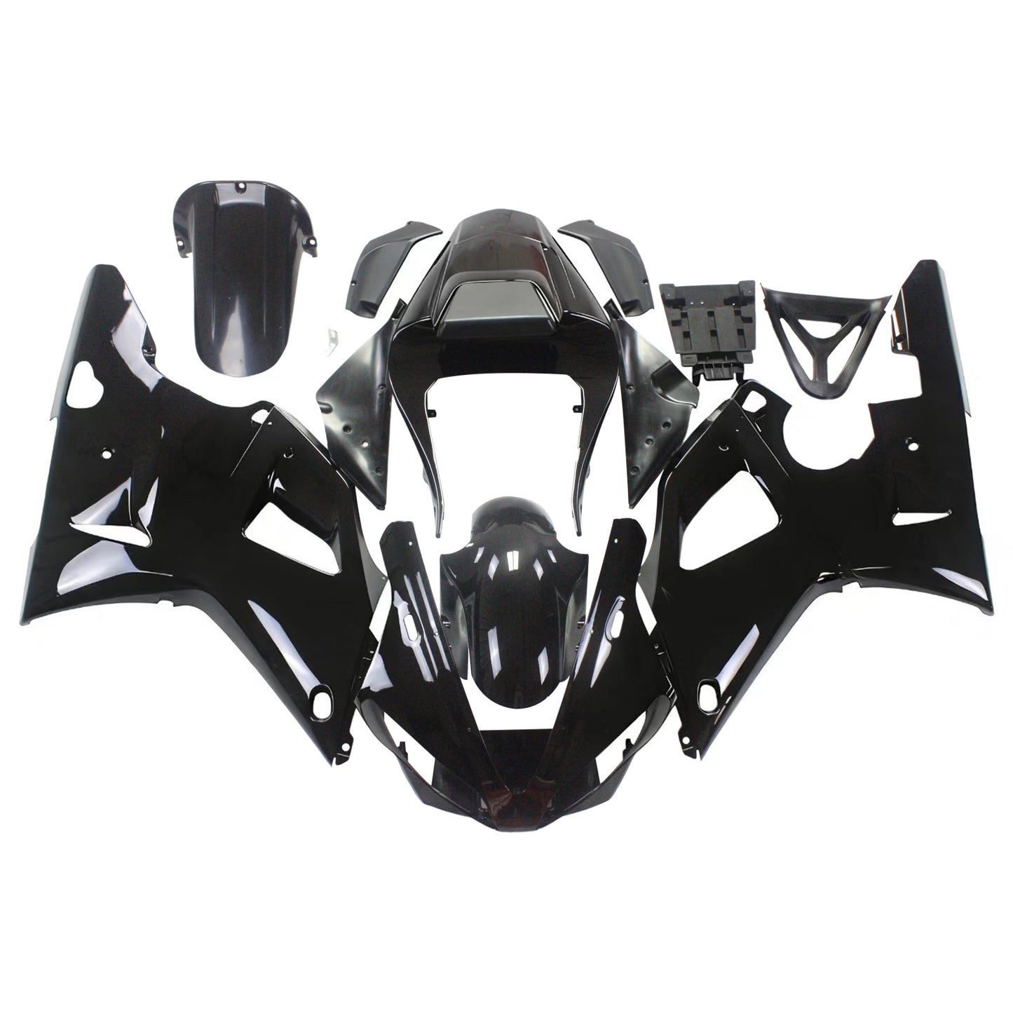 Kit Carenatura Iniezione Carrozzeria Plastica ABS adatta Per Yamaha YZF 1000 R1 2000-2001 Generico