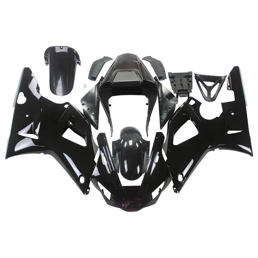 Amotopart Yamaha 2000-2001 YZF 1000 R1 Black con kit di vendita logo