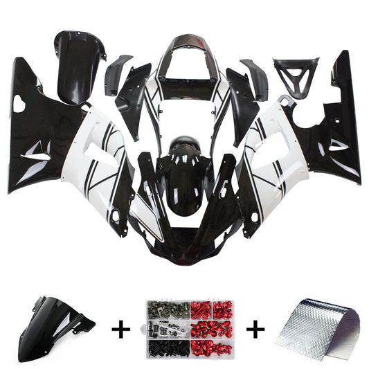 Amotopart 2000-2001 Yamaha YZF 1000 R1 Schwarz-Wei?