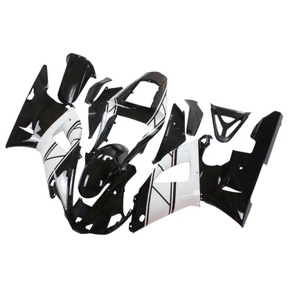 Amotopart 2000-2001 Yamaha YZF 1000 R1 Schwarz-Wei