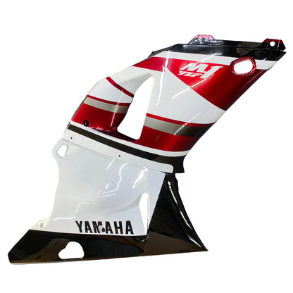 Amotopart Yamaha 2000-2001 YZF 1000 R1 Kit di spostamento bianco rosso