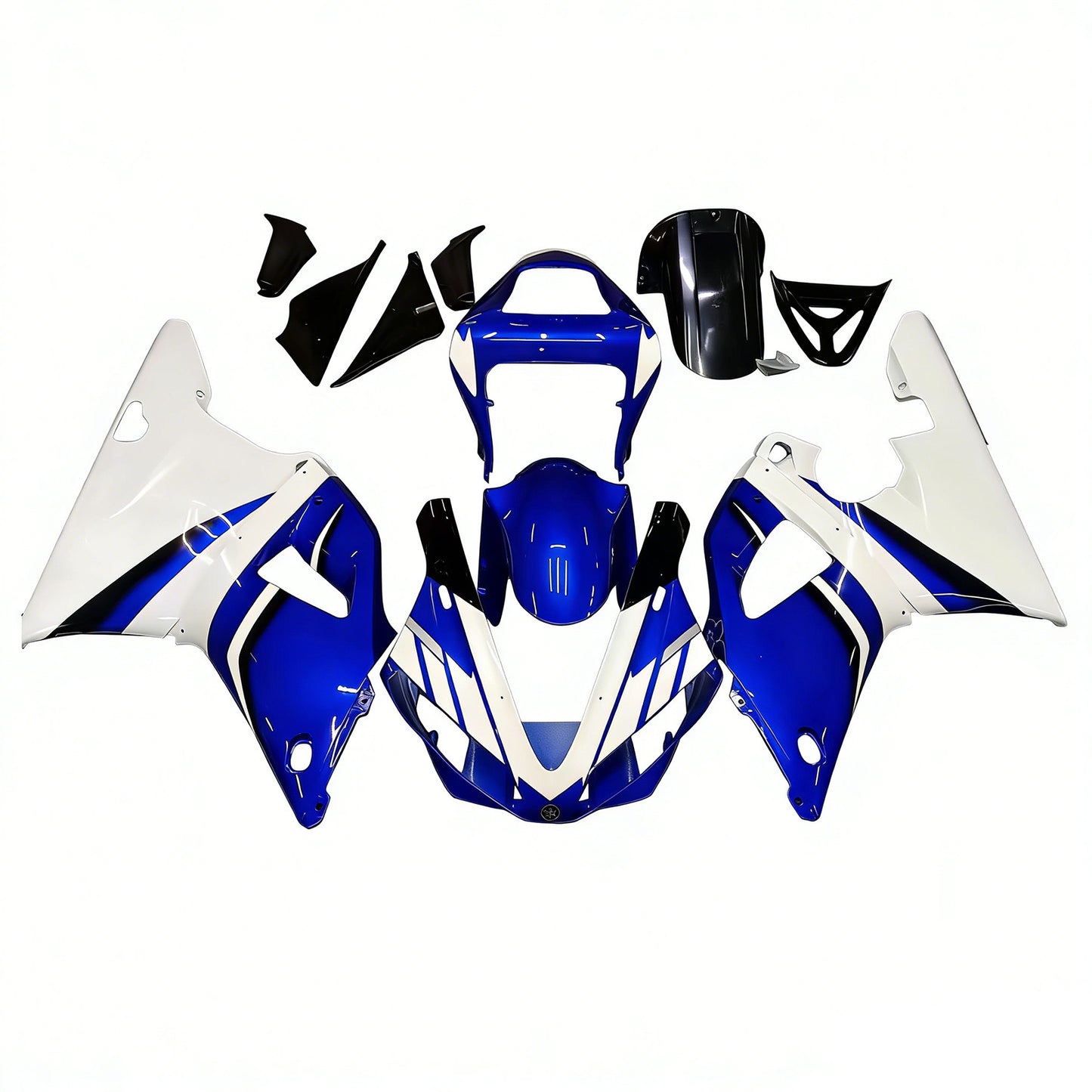 Amotopart Yamaha YZF 1000 R1 2000-2001 Kit Carena Carrozzeria Plastica ABS