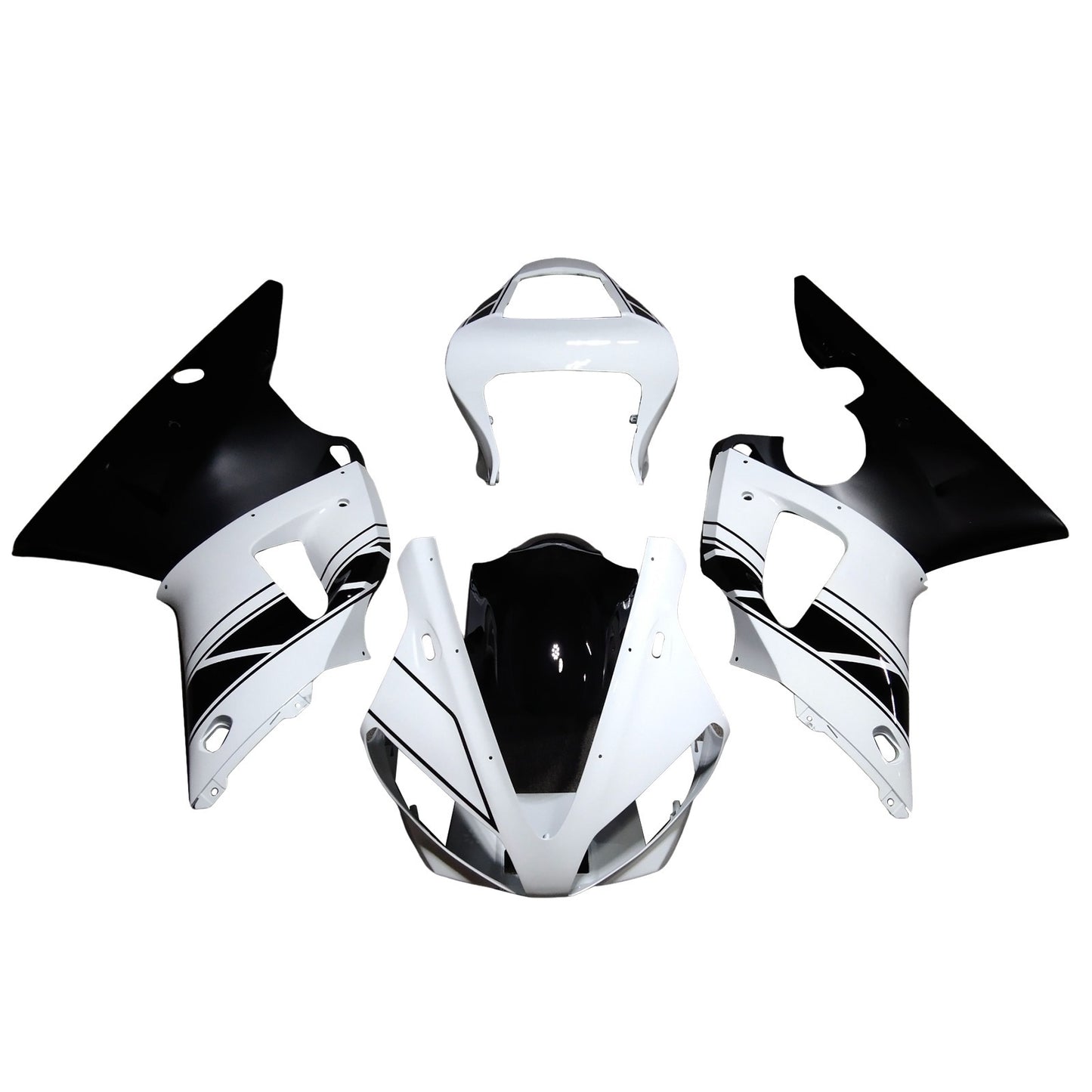 Amotopart Yamaha YZF 1000 R1 2000-2001 Kit Carena Carrozzeria Plastica ABS