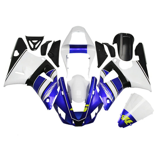 Amotopart Yamaha YZF 1000 R1 2000-2001 Kit Carena Carrozzeria Plastica ABS