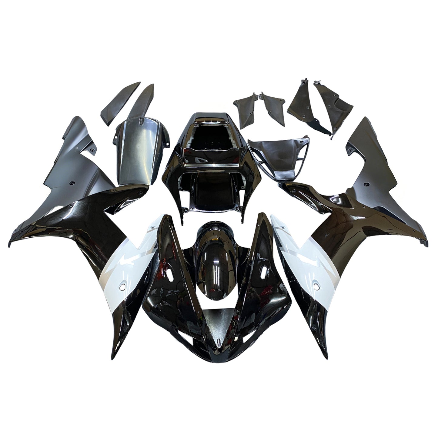 Carene 2002-2003 Yamaha YZF-R1 Nero R1 Generico
