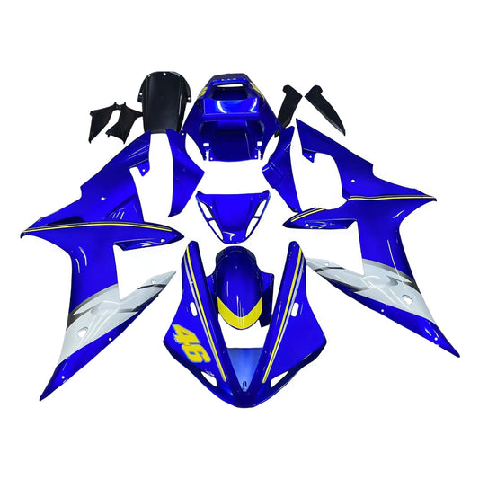 Carene 2002-2003 Yamaha YZF-R1Blue No.46 R1 Racing Generico