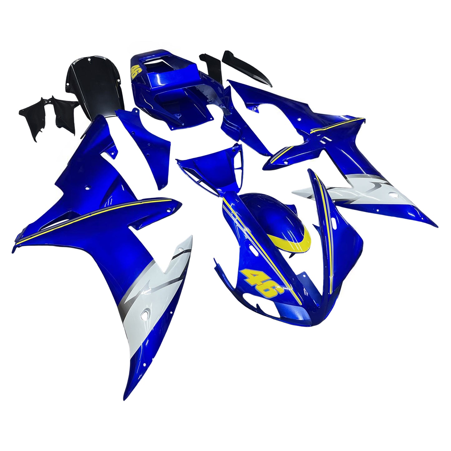 Carene 2002-2003 Yamaha YZF-R1Blue No.46 R1 Generico