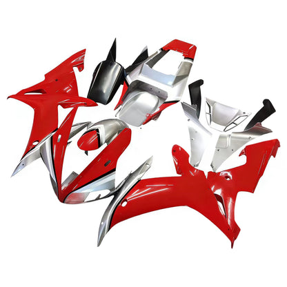 Carene 2002-2003 Yamaha YZF-R1 Rosso Argento Fortuna Generico