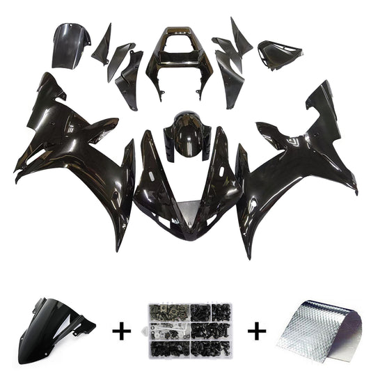 Carene 2002-2003 Yamaha YZF-R1 All Black R1 Generico