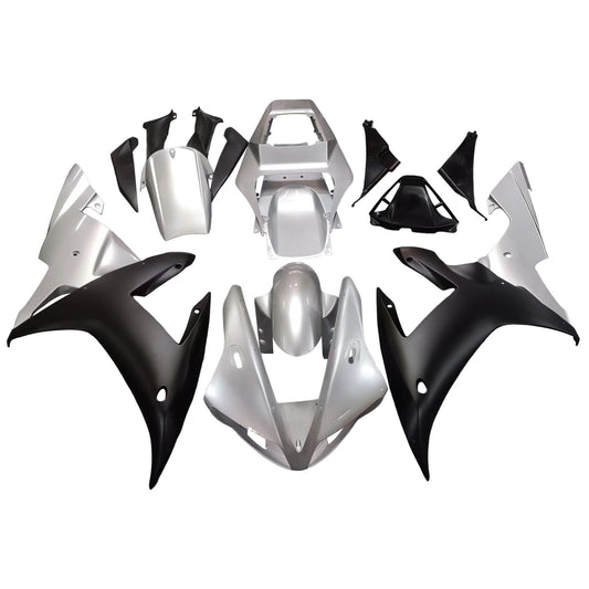 Carene 2002-2003 Yamaha YZF-R1 Argento Nero R1 Generico