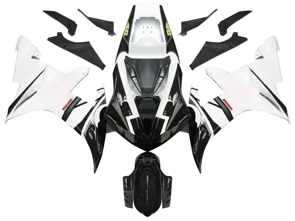 Amotopart 2002-2003 Yamaha R1 Kit nero e blu