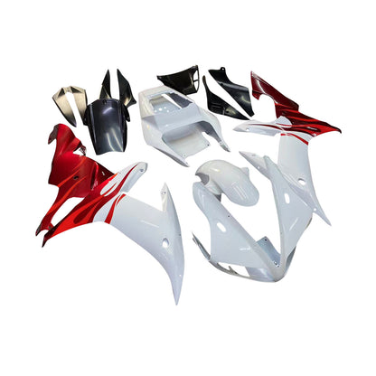 Amotopart 2002-2003 Yamaha YZF-R1 Kit White & Red Tearing