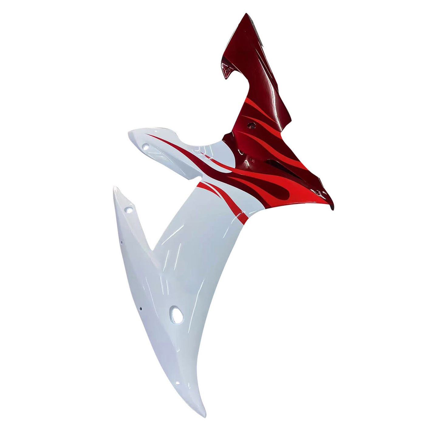 Amotopart 2002-2003 Yamaha YZF-R1 Kit White & Red Tearing
