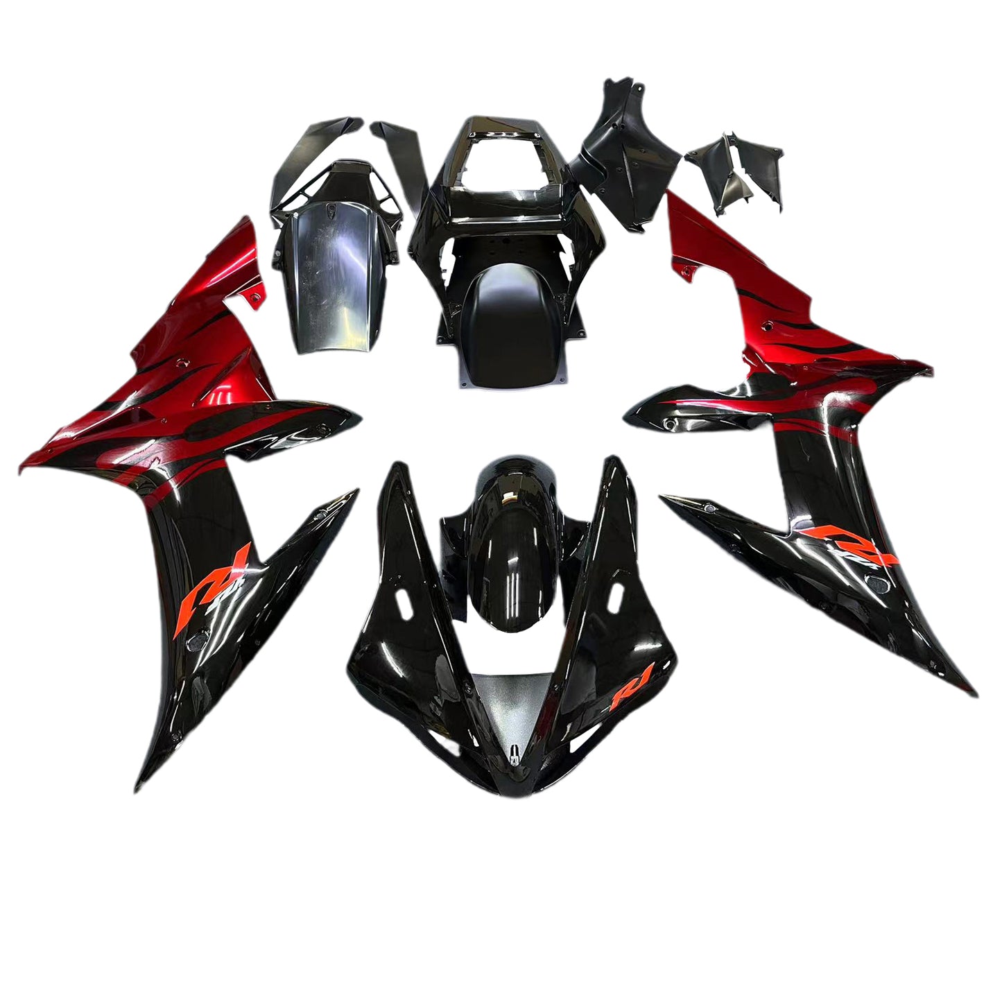 Kit carenatura per Yamaha YZFR1 YZF R1 2002-2003 Generico
