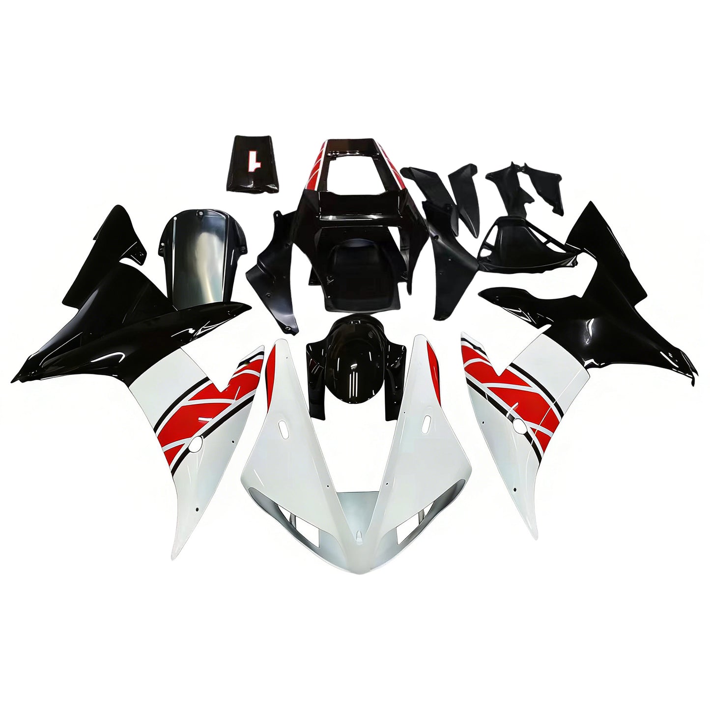 Amotopart Yamaha YZF-R1 2002-2003 Kit Carena Carrozzeria Plastica ABS