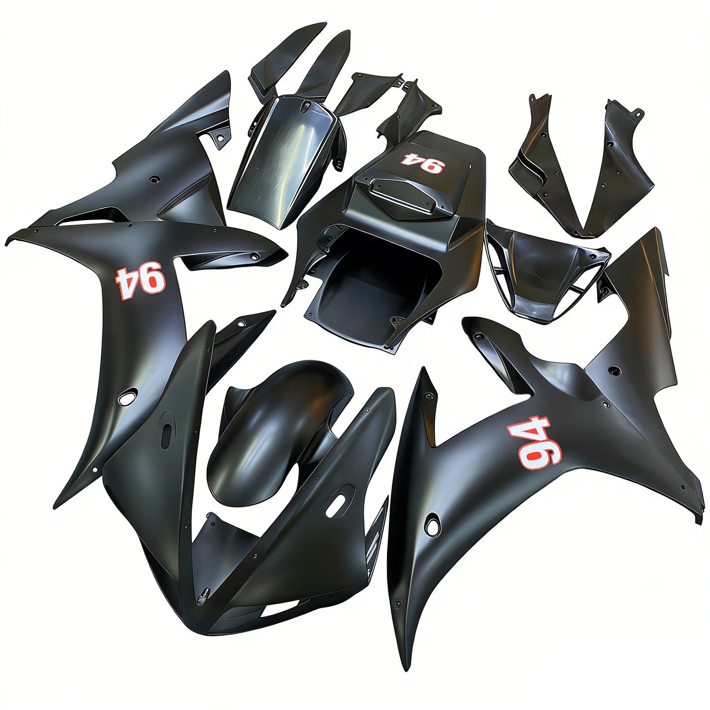 Amotopart Yamaha YZF-R1 2002-2003 Kit Carena Carrozzeria Plastica ABS