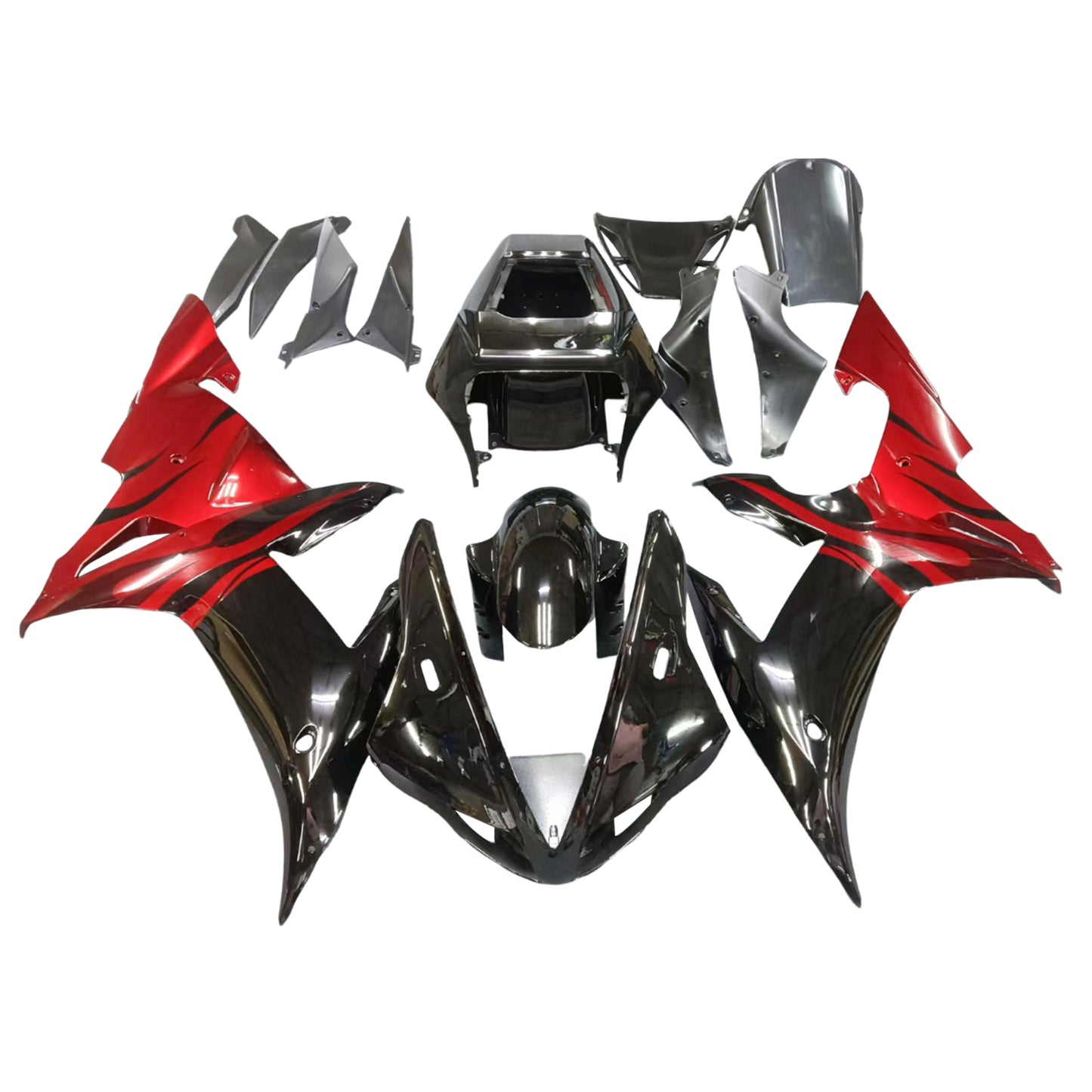 Amotopart Yamaha YZF-R1 2002-2003 Kit Carena Carrozzeria Plastica ABS