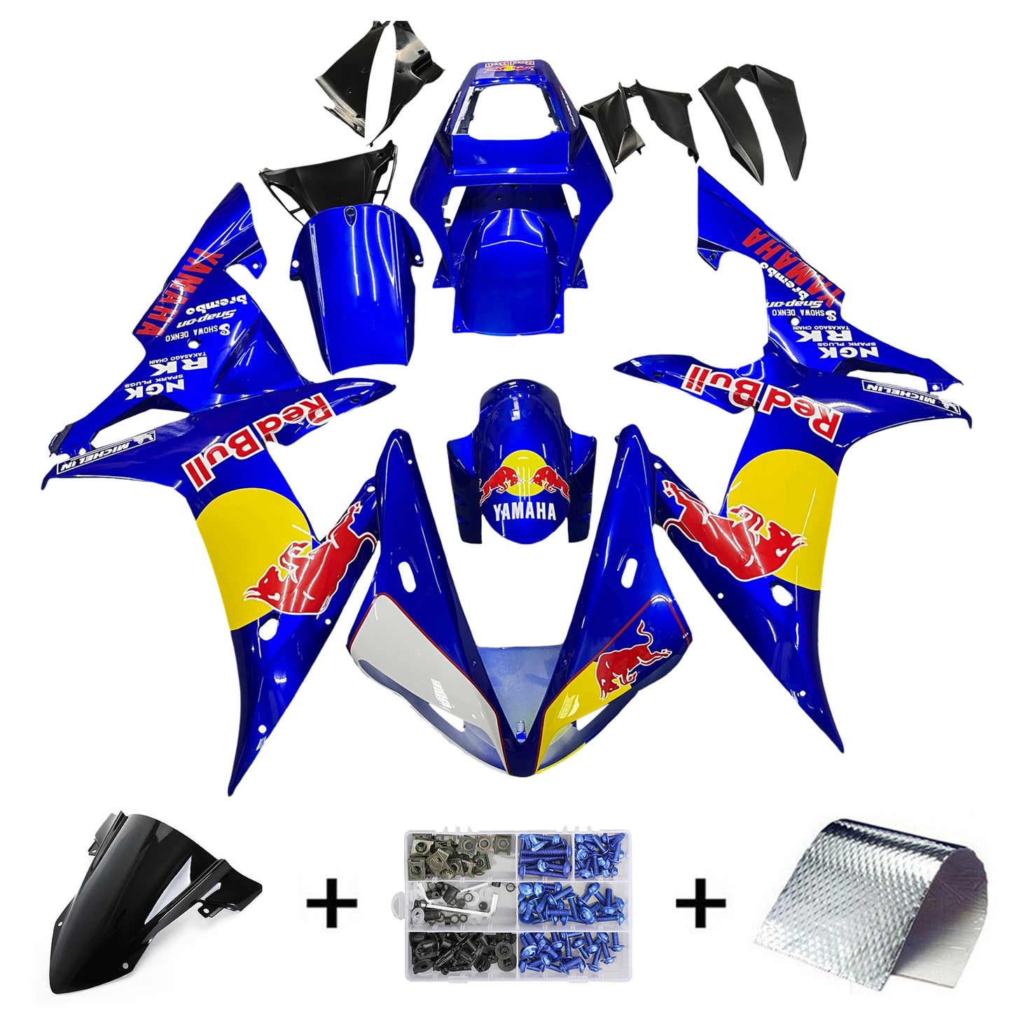 Kit Carena Per Yamaha YZF 1000 R1 2002-2003 Generico