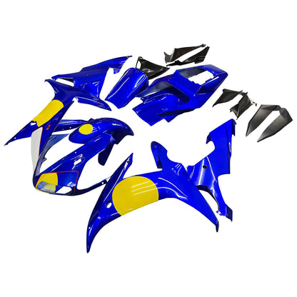 Amotopart Yamaha 2002-2003 YZF 1000 R1 blu con kit gocciolante