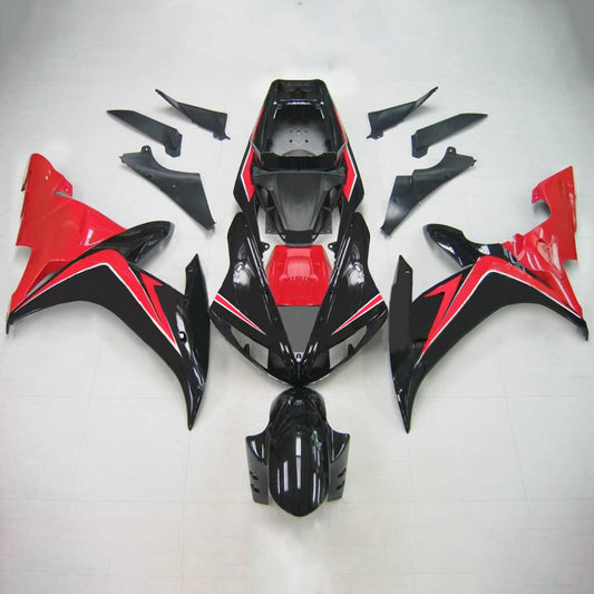 Amotopart Yamaha 2002-2003 YZF 1000 R1 Kit di rivestimento rosso nero