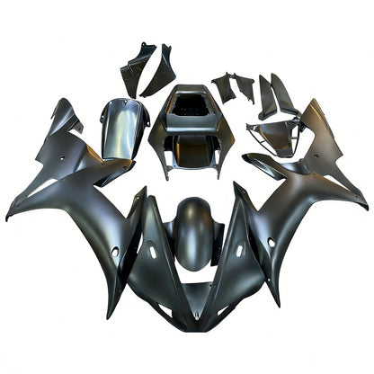 Amotopart Yamaha 2002-2003 YZF 1000 R1 Kit di paura nero opaco