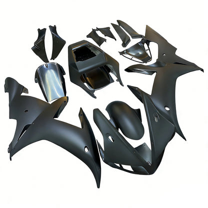 Amotopart Yamaha 2002-2003 YZF 1000 R1 Kit di paura nero opaco