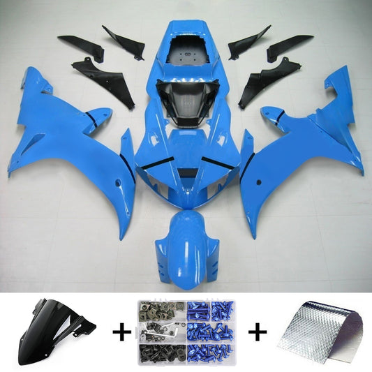 Amotopart Yamaha 2002-2003 YZF 1000 R1 Blue Fearing Kit