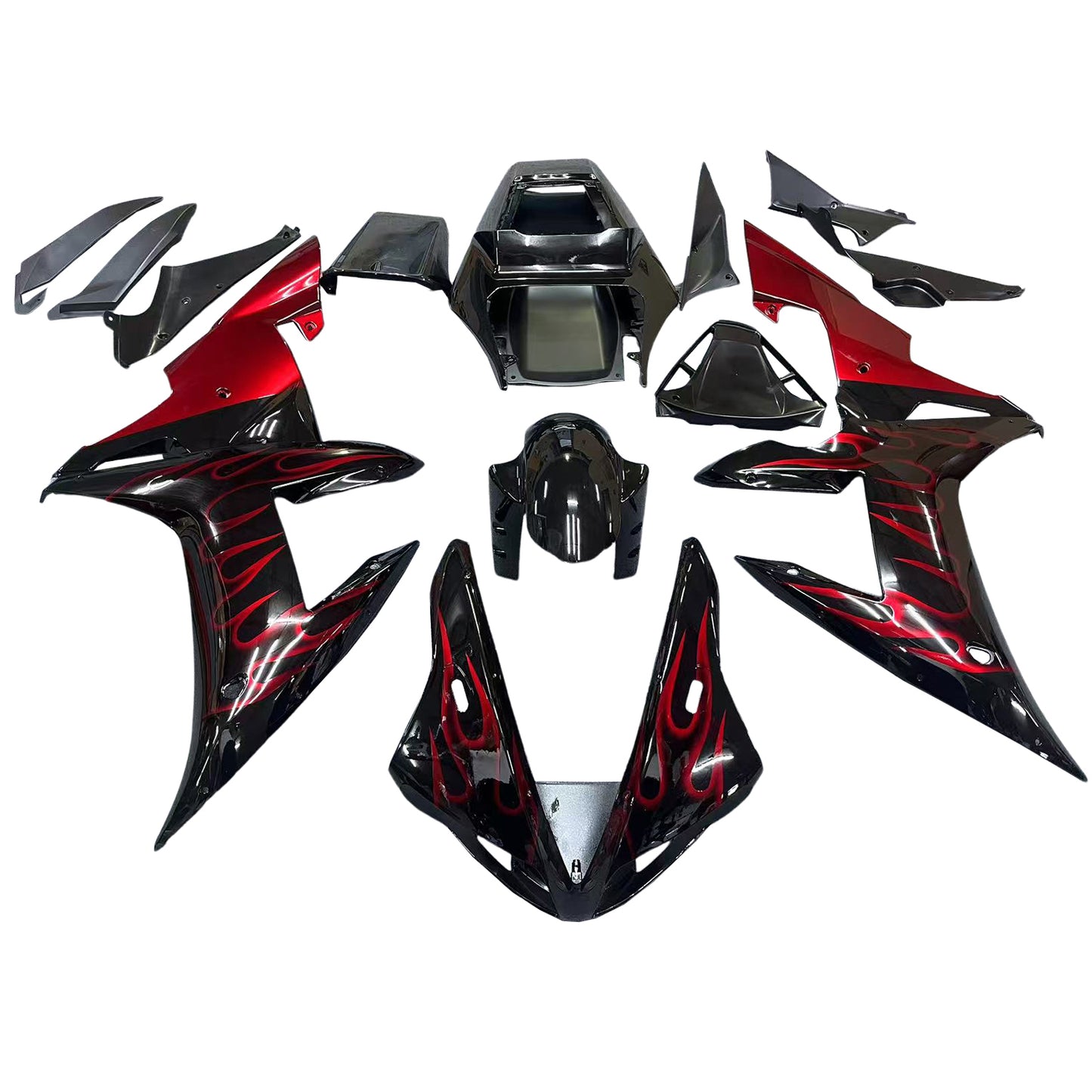 2002-2003 Yamaha YZF 1000 R1 Kit carena iniezione Carrozzeria Plastica ABS