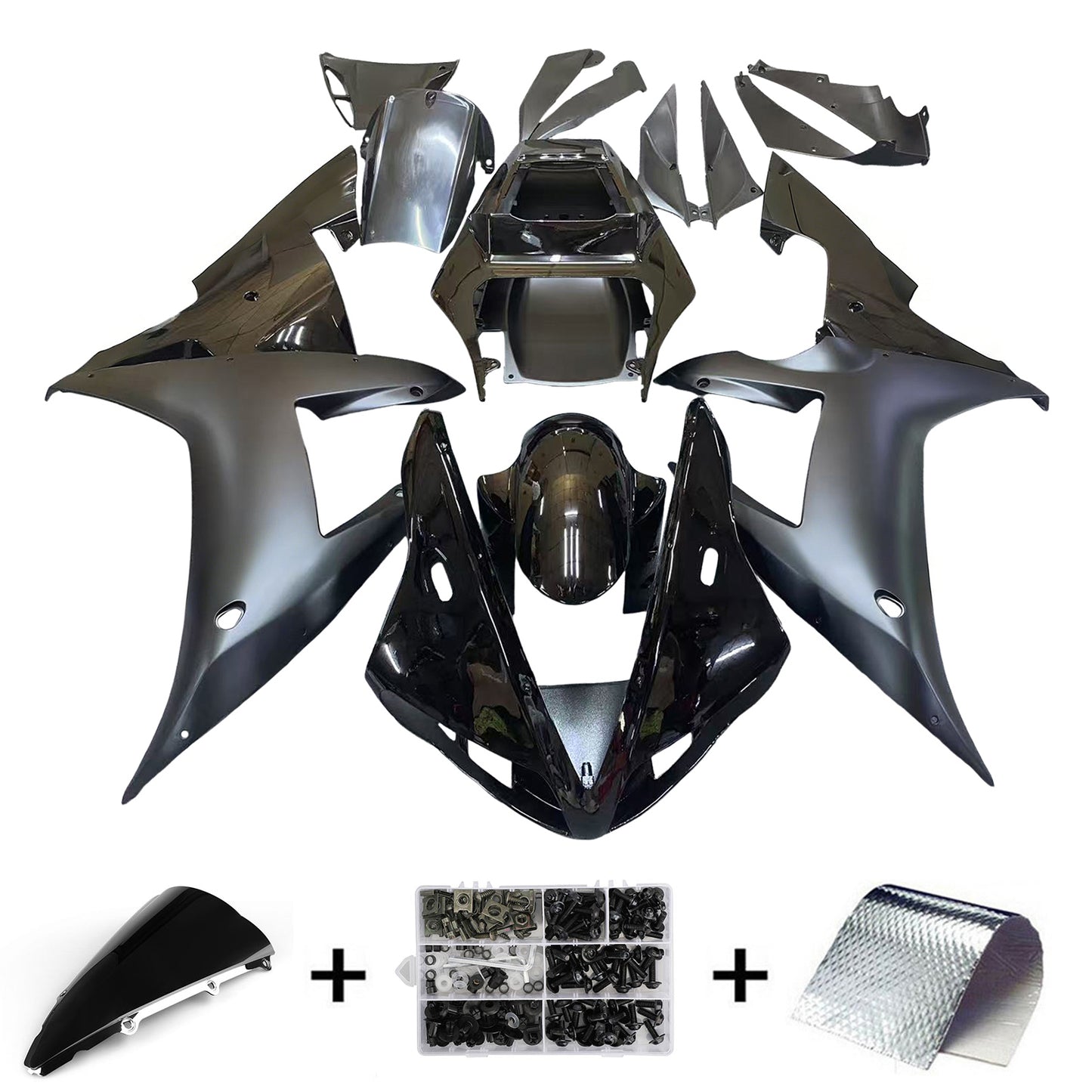 2002-2003 Yamaha YZF 1000 R1 Kit carena iniezione Carrozzeria Plastica ABS