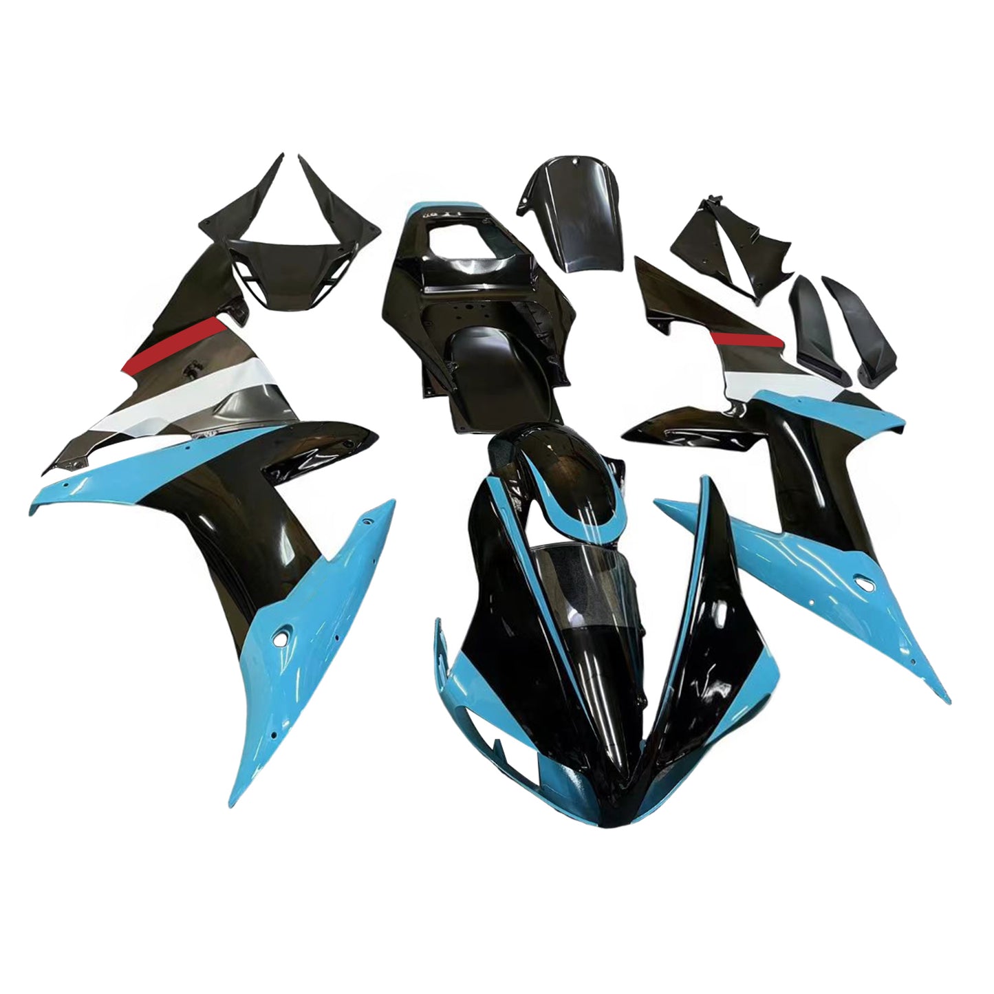 2002-2003 Yamaha YZF 1000 R1 Kit carena iniezione Carrozzeria Plastica ABS