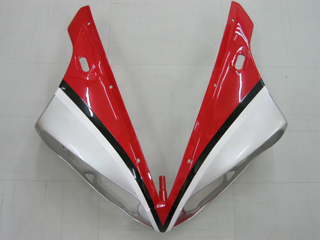 Carene 2004-2006 Yamaha YZF-R1 Rosso Argento Fortuna R1 Racing Generico