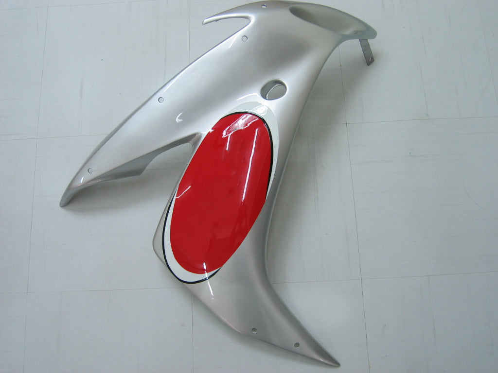 Carene 2004-2006 Yamaha YZF-R1 Rosso Argento Fortuna R1 Racing Generico