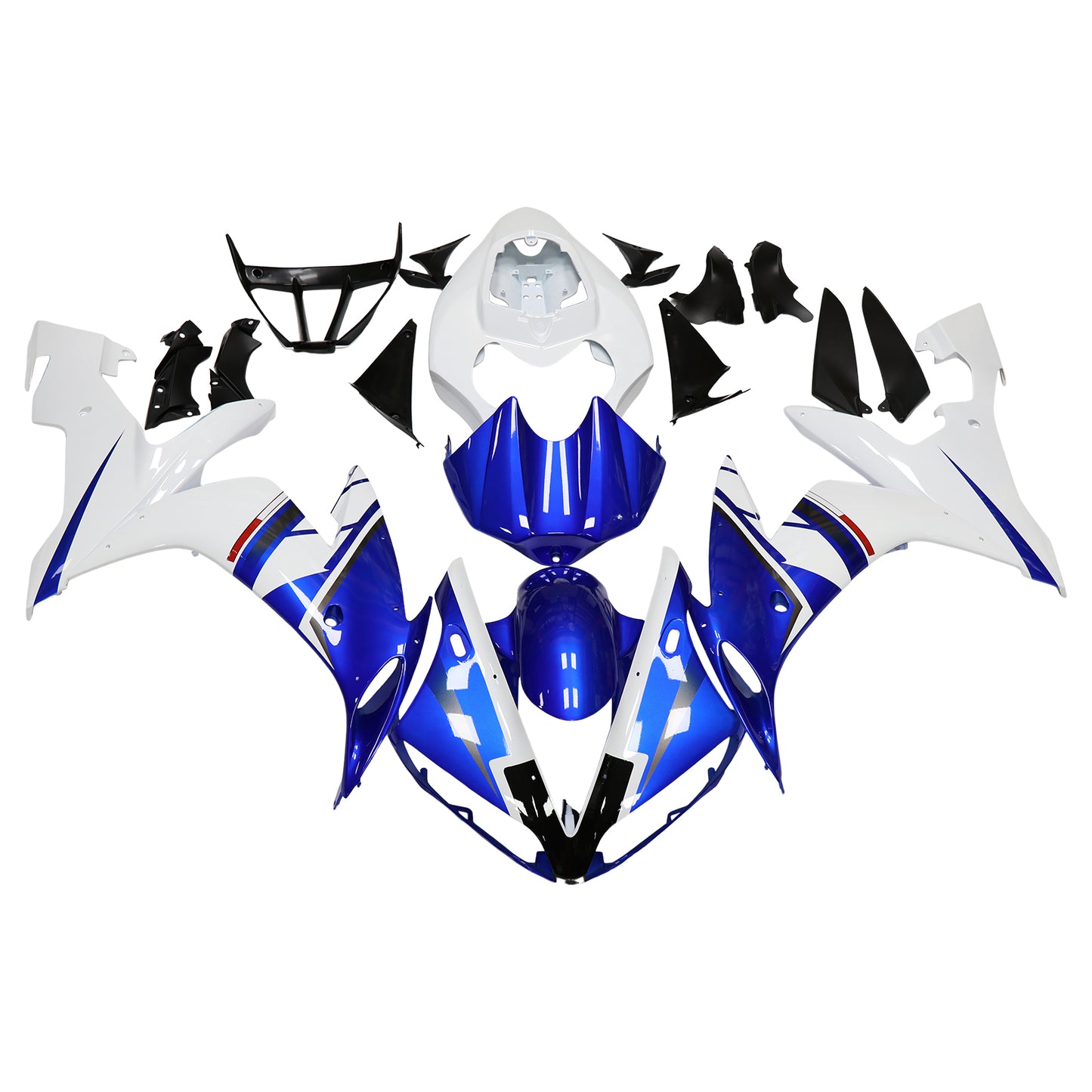 Carene 2004-2006 Yamaha YZF-R1 Blu Bianco No.46 FIAT Racing Generico