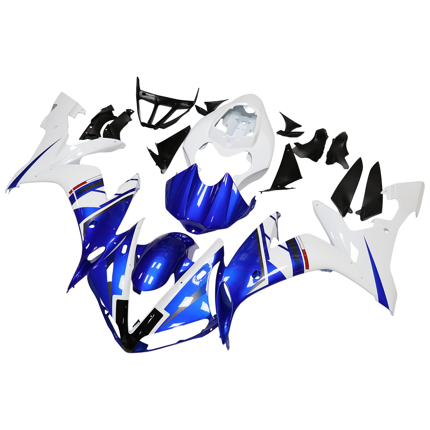 Carene 2004-2006 Yamaha YZF-R1 Blu Bianco No.46 FIAT Generico