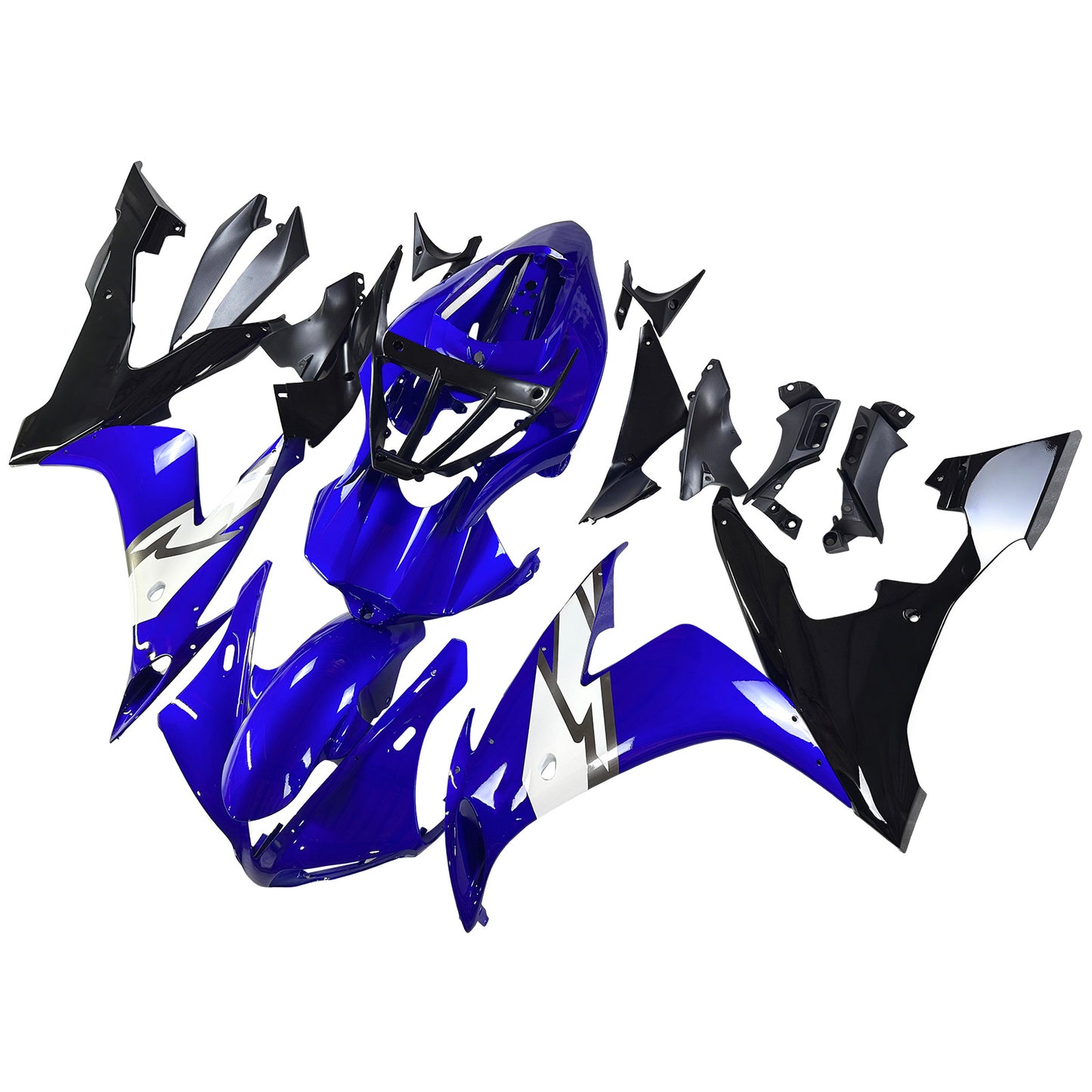 Carene 2004-2006 Yamaha YZF-R1 Blu Nero R1 Racing Generico