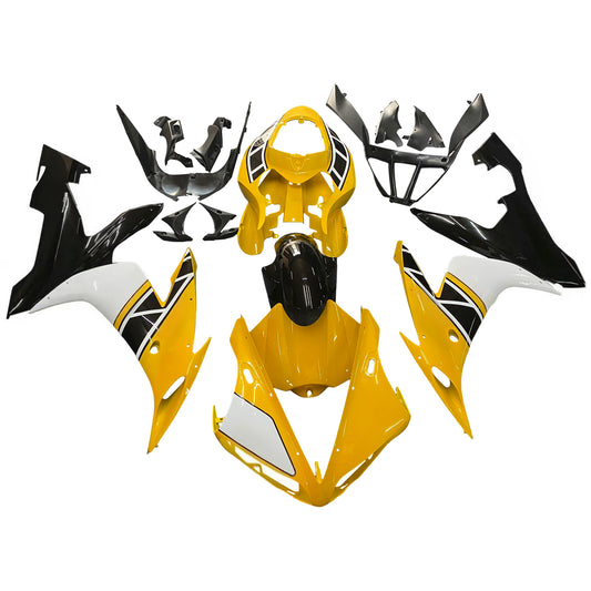 Carene 2004-2006 Yamaha YZF-R1 Giallo Nero Motul Generic