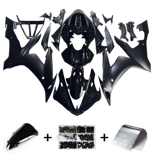 Carene 2004-2006 Yamaha YZF-R1 Contrast Black R1 Racing Generico