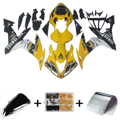 Amotopart 2004-2006 Yamaha R1 Cladding Yellow Kit