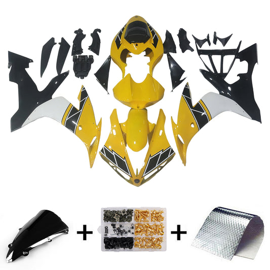 Amotopart 2004-2006 Yamaha R1 Cladding Yellow Kit