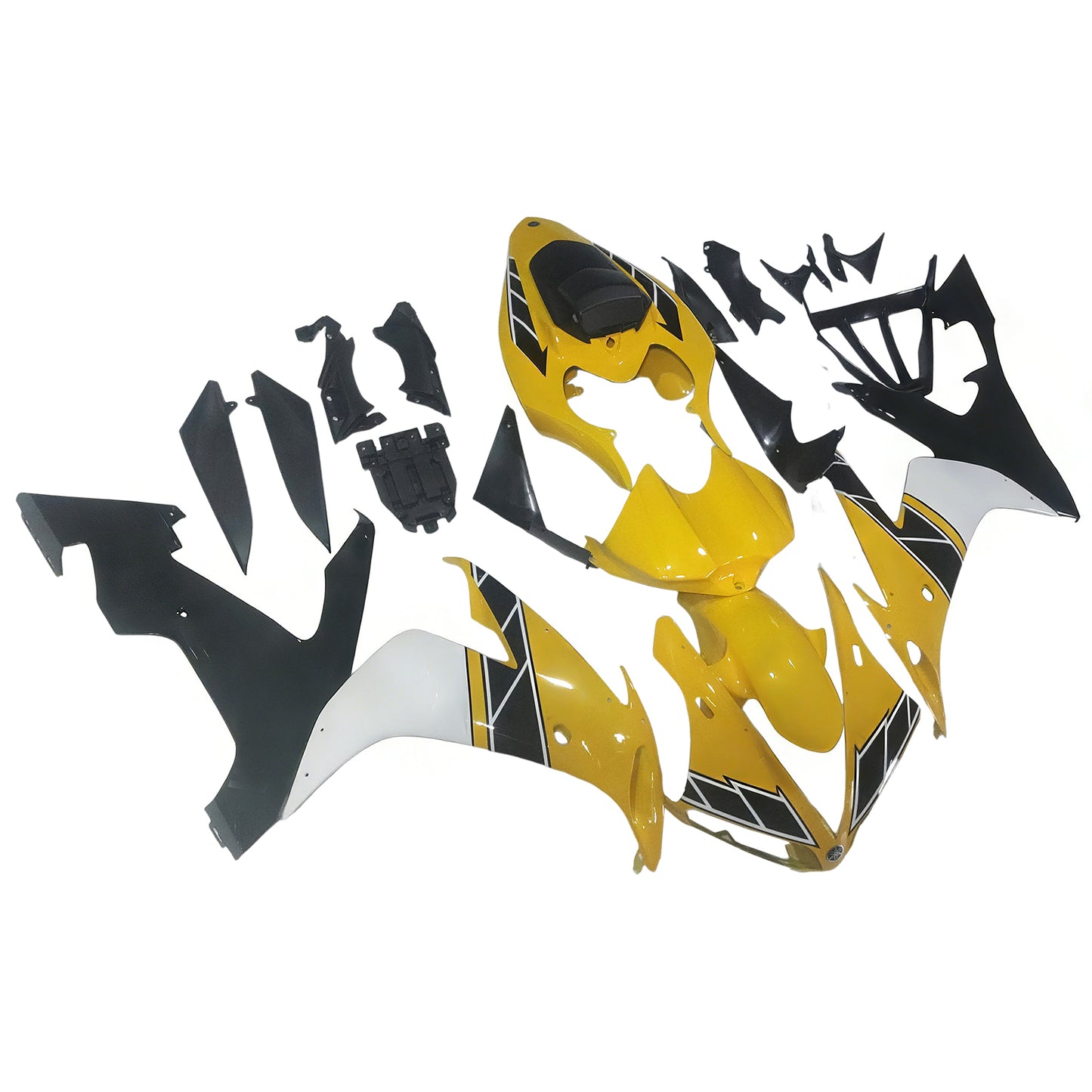 Amotopart 2004-2006 Yamaha R1 Cladding Yellow Kit