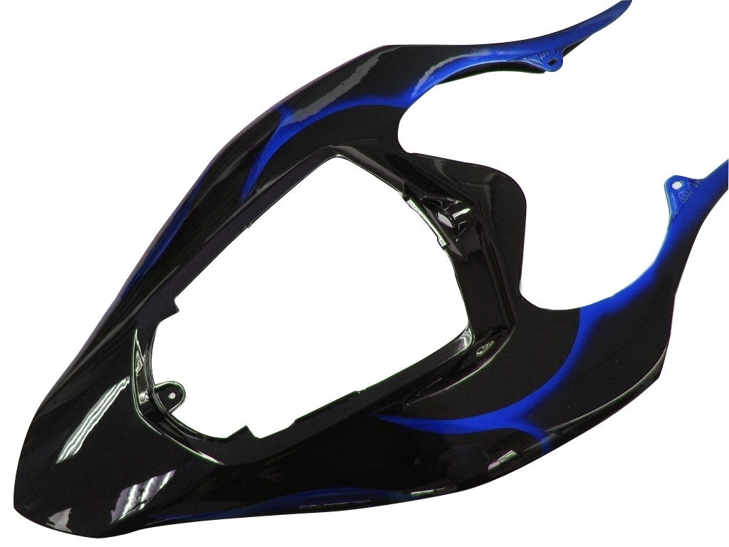 Carene 2004-2006 Yamaha YZF-R1 Black & Blue Flame R1 Racing Generico