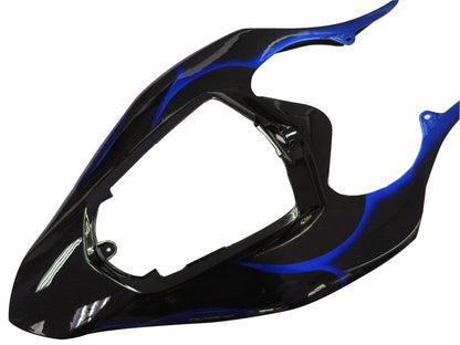 Carene 2004-2006 Yamaha YZF-R1 Black & Blue Flame R1 Racing Generico