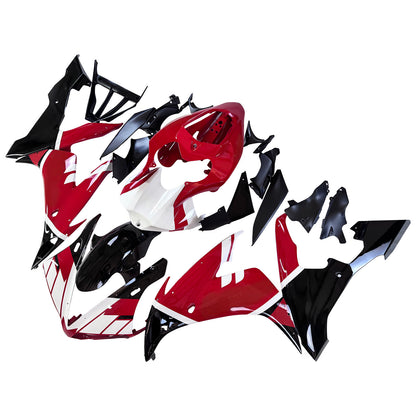 Carene 2004-2006 Yamaha YZF-R1 Rosso Nero Santander Racing Generico