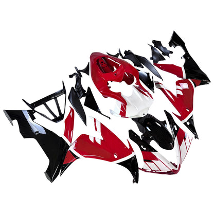Carene 2004-2006 Yamaha YZF-R1 Rosso Nero Santander Racing Generico