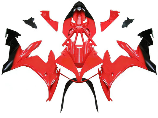 Carene 2004-2006 Yamaha YZF-R1 Rosso Nero Virgin Mobile Generico