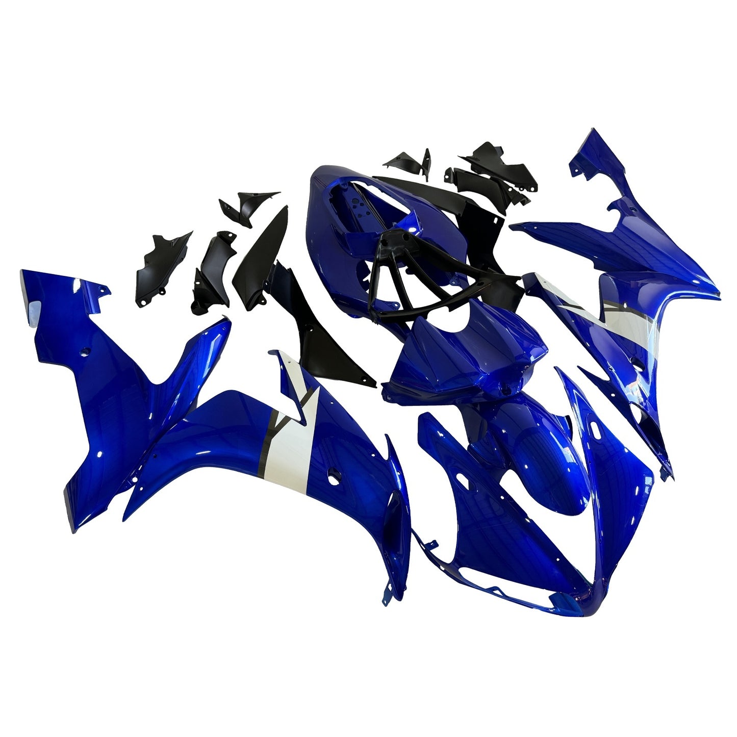 Carene 2004-2006 Yamaha YZF-R1 Blu Bianco R1 Racing Generico