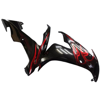Carene 2004-2006 Yamaha YZF-R1 Black &amp; Red Flame R1 Generico